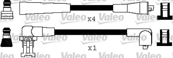 VALEO 346470 - Комплект проводів запалювання autocars.com.ua