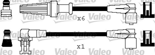 Valeo 346471 - Комплект проводів запалювання autocars.com.ua