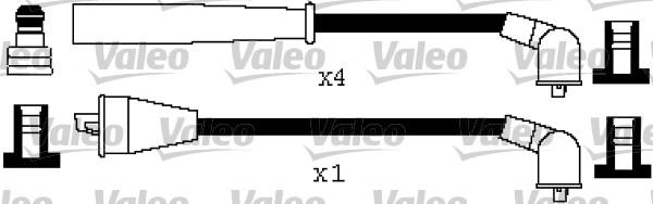 Valeo 346477 - Комплект проводів запалювання autocars.com.ua