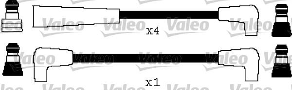 VALEO 346478 - Комплект проводів запалювання autocars.com.ua