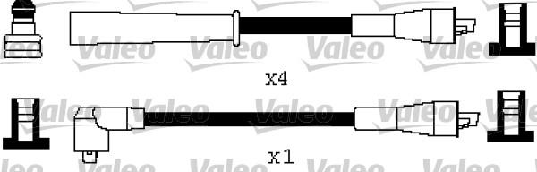 Valeo 346492 - Комплект проводов зажигания autodnr.net