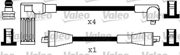 Valeo 346500 - Комплект проводів запалювання autocars.com.ua