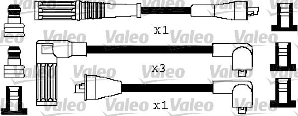 Valeo 346505 - Комплект проводів запалювання autocars.com.ua