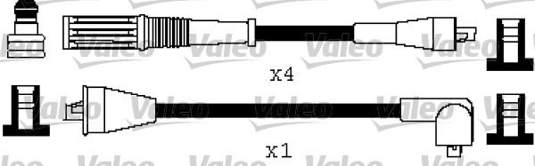 Valeo 346507 - Комплект проводів запалювання autocars.com.ua