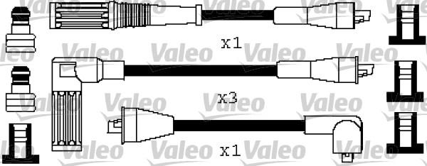 Valeo 346508 - Комплект проводов зажигания avtokuzovplus.com.ua