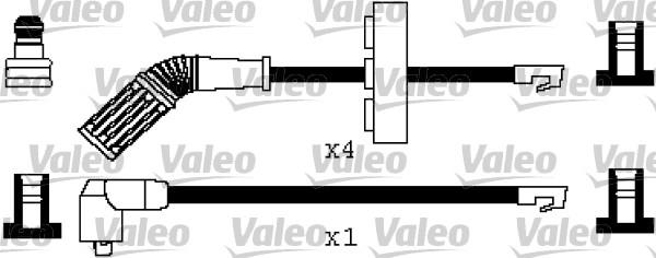 Valeo 346524 - Комплект проводів запалювання autocars.com.ua