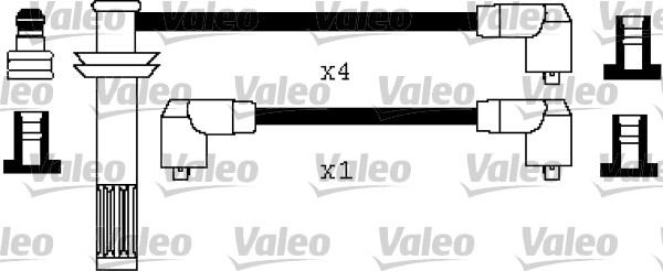 Valeo 346531 - Комплект проводів запалювання autocars.com.ua