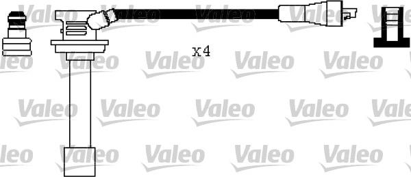 Valeo 346537 - Комплект проводов зажигания avtokuzovplus.com.ua