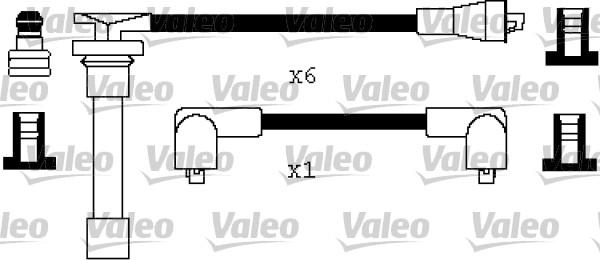 Valeo 346550 - Комплект проводів запалювання autocars.com.ua