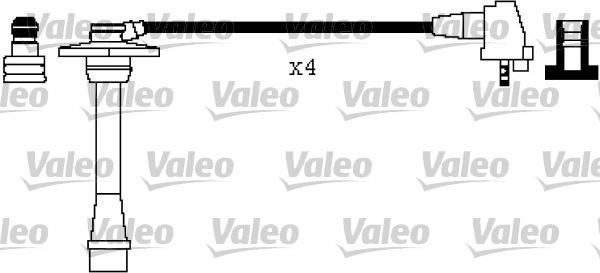 Valeo 346558 - Комплект проводів запалювання autocars.com.ua
