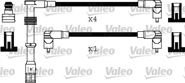 Valeo 346565 - Комплект проводов зажигания autodnr.net