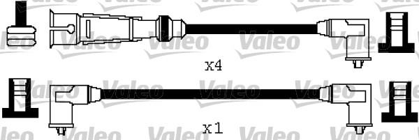 Valeo 346566 - Комплект проводів запалювання autocars.com.ua
