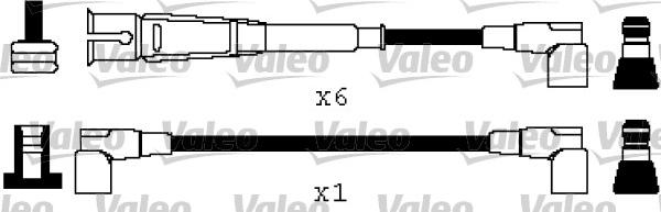 Valeo 346567 - Комплект проводов зажигания autodnr.net