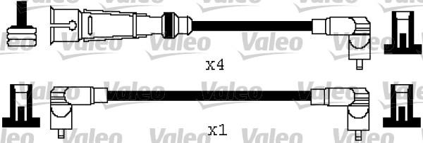 Valeo 346569 - Комплект проводов зажигания autodnr.net