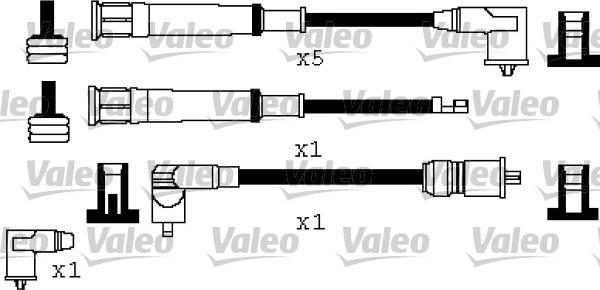 Valeo 346573 - Комплект проводов зажигания autodnr.net