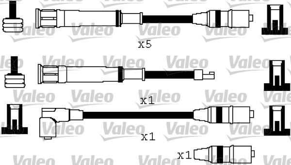 Valeo 346574 - Комплект проводів запалювання autocars.com.ua