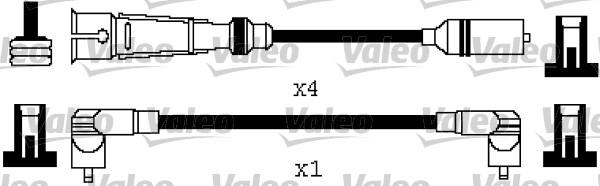 Valeo 346580 - Комплект проводів запалювання autocars.com.ua