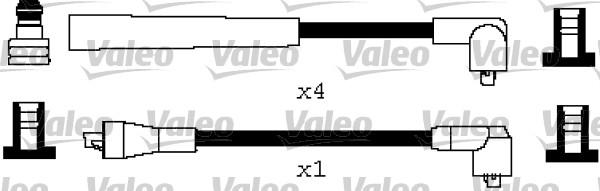 Valeo 346584 - Комплект проводів запалювання autocars.com.ua