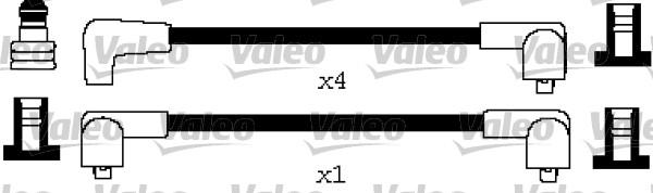 VALEO 346592 - Комплект проводів запалювання autocars.com.ua