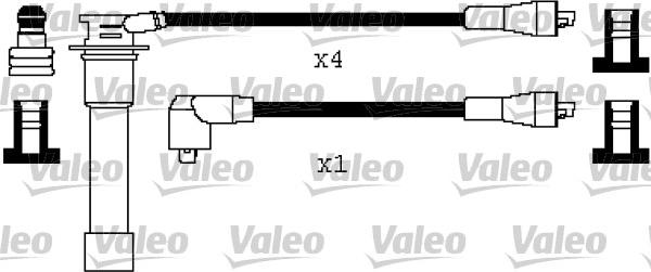 Valeo 346596 - Комплект проводів запалювання autocars.com.ua