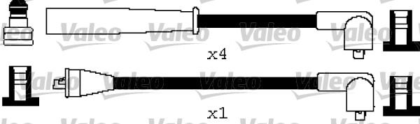 Valeo 346603 - Комплект проводів запалювання autocars.com.ua
