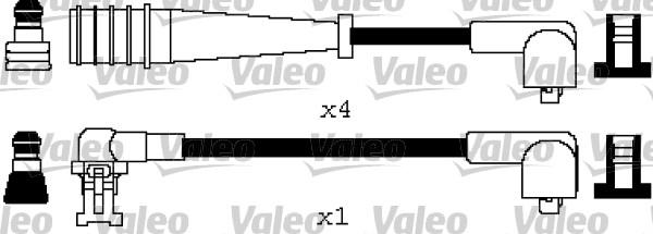 Valeo 346605 - Комплект проводів запалювання autocars.com.ua