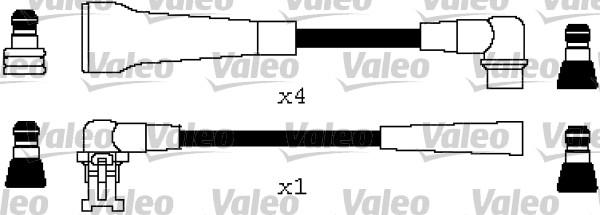Valeo 346607 - Комплект проводів запалювання autocars.com.ua