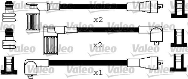 Valeo 346616 - Комплект проводів запалювання autocars.com.ua