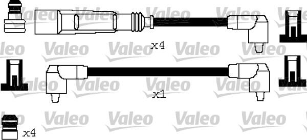 Valeo 346620 - Комплект проводов зажигания autodnr.net
