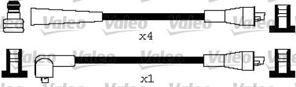 VALEO 346630 - Комплект проводів запалювання autocars.com.ua