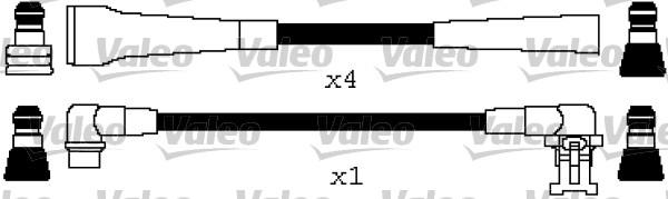 VALEO 346638 - Комплект проводів запалювання autocars.com.ua