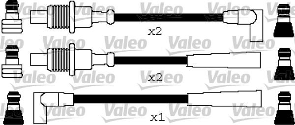 Valeo 346649 - Комплект проводів запалювання autocars.com.ua