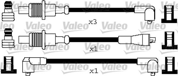 Valeo 346650 - Комплект проводів запалювання autocars.com.ua