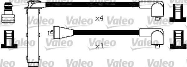Valeo 346656 - Комплект проводов зажигания autodnr.net