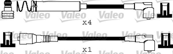 Valeo 346665 - Комплект проводів запалювання autocars.com.ua