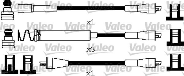 Valeo 346668 - Комплект проводов зажигания autodnr.net
