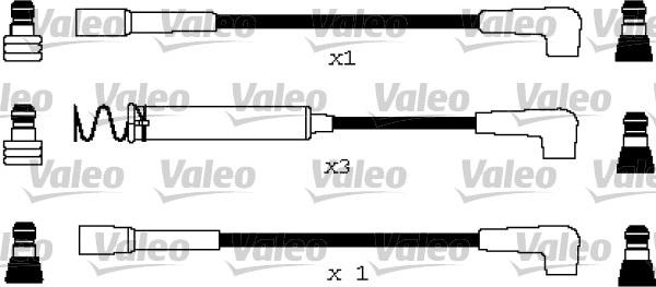 Valeo 346670 - Комплект проводів запалювання autocars.com.ua