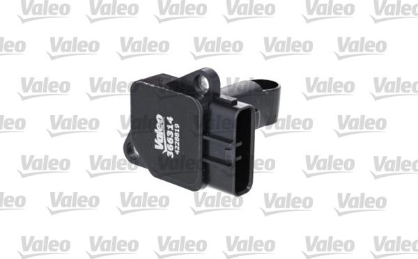 Valeo 366314 - Датчик потоку, маси повітря autocars.com.ua