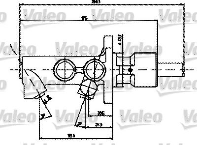 Valeo 402228 - Головний гальмівний циліндр autocars.com.ua