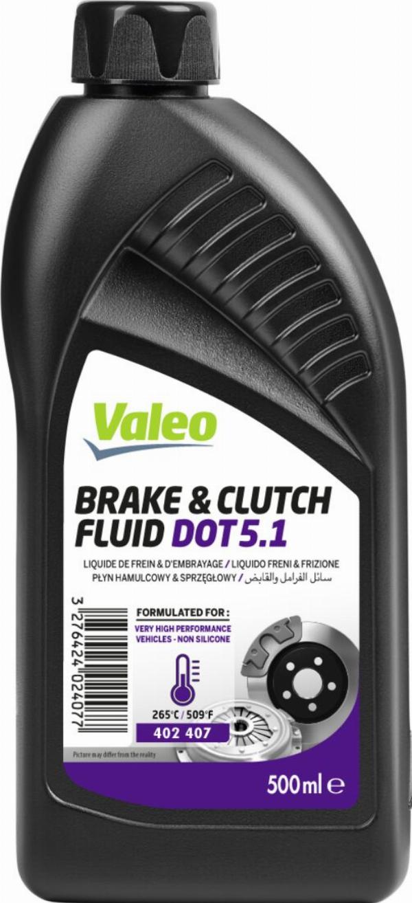 VALEO 402407 - Гальмівна рідина autocars.com.ua