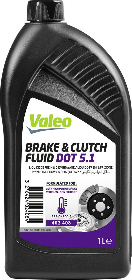 VALEO 402408 - Гальмівна рідина autocars.com.ua