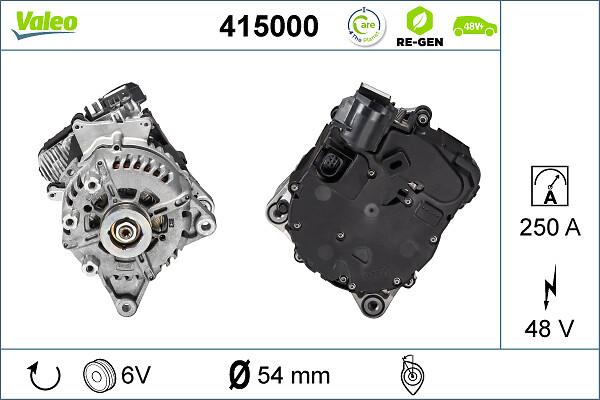 VALEO 415000 - Пусковий генератор autocars.com.ua