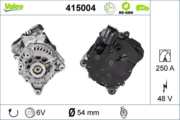 Valeo 415004 - Пусковий генератор autocars.com.ua