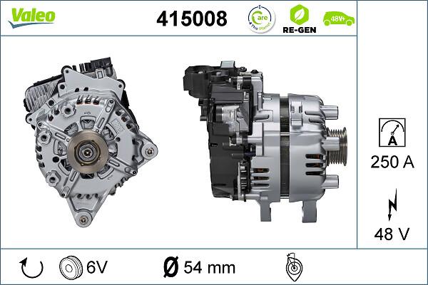 VALEO 415008 - Пусковий генератор autocars.com.ua