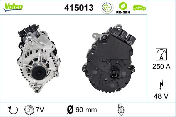 VALEO 415013 - Пусковий генератор autocars.com.ua