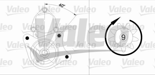 Valeo 433277 - Стартер avtokuzovplus.com.ua