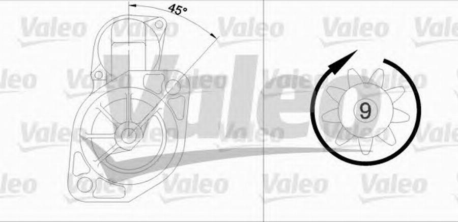 Valeo 436012 - Стартер avtokuzovplus.com.ua