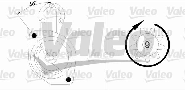 Valeo 436046 - Стартер avtokuzovplus.com.ua