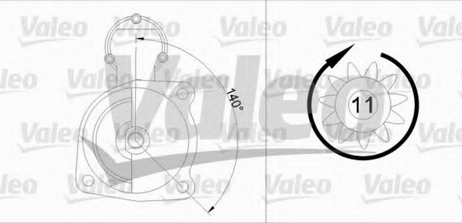 Valeo 436075 - Стартер avtokuzovplus.com.ua