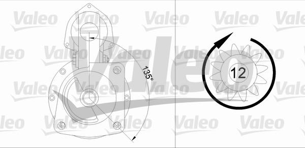 Valeo 436092 - Стартер autocars.com.ua